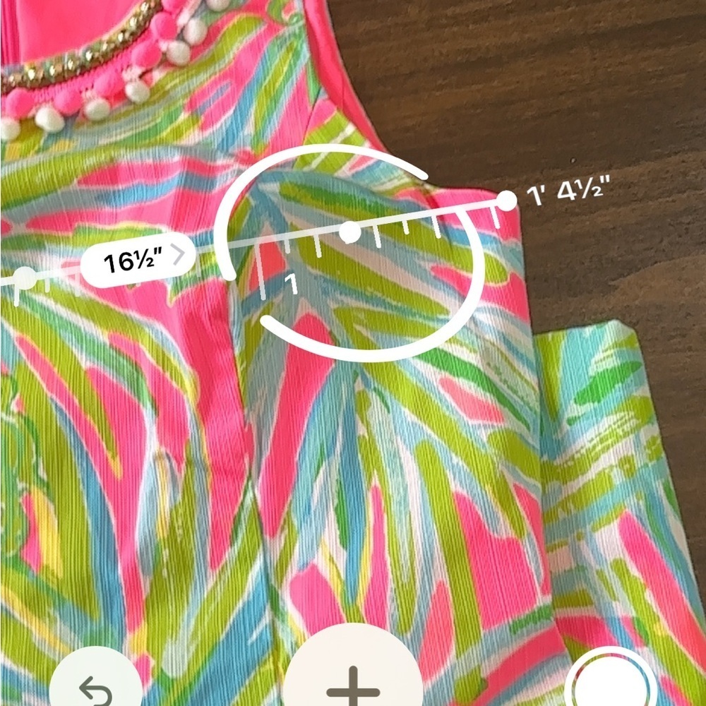 Lilly Pulitzer Tiki Pink and Royal Lime Resort Sheath Dress - Picture 7 of 7